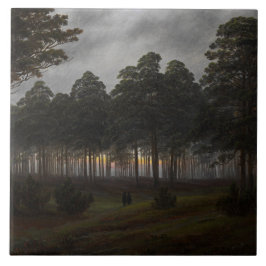 Paisagem noturna (por Caspar David Friedrich)