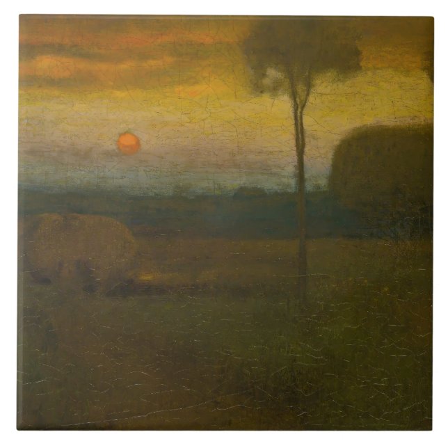 Paisagem noturna por George Inness (1889) (Frente)