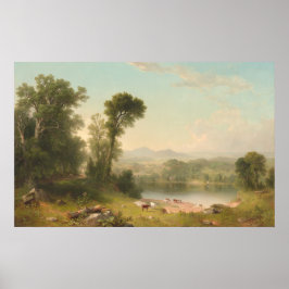 Paisagem Pastoral - Asher Durand Fine Art Poster