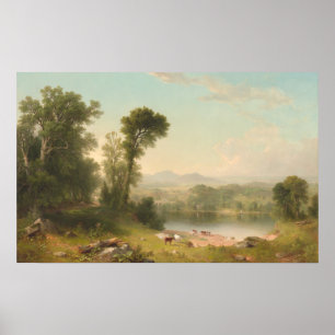 Paisagem Pastoral - Asher Durand Fine Art Poster