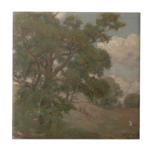 Paisagem Pastoral Louis Loeb(Americano, 1866-1909)