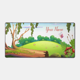 Paisagem Pastoral Serene do Flor Pacífico