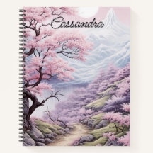 Paisagem Personalizável de Flor de Cerejeira