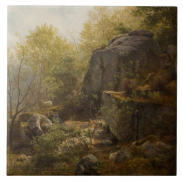 Paisagem perto de Conway, North Wales (por A.H. Wy