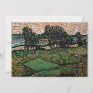 Paisagem, Ponte sobre o Oise por Vincent van Gogh