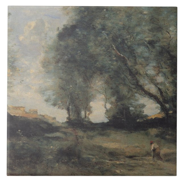 Paisagem (por Camille Corot) (Frente)