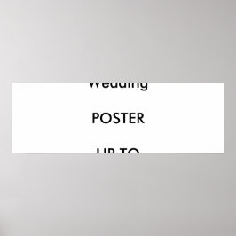 Paisagem Poster MATTE personalizada de 36" x 12"