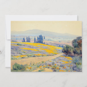 Paisagem Primavera da Califórnia Elmer Wachtel