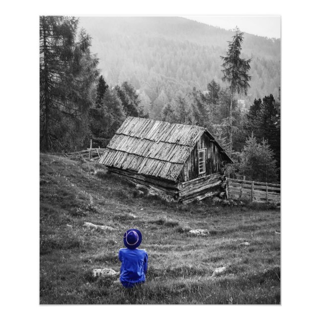 Paisagem rural fotografia minimalista (Frente)