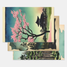 Paisagem tradicional japonesa - Eficácia da pintur