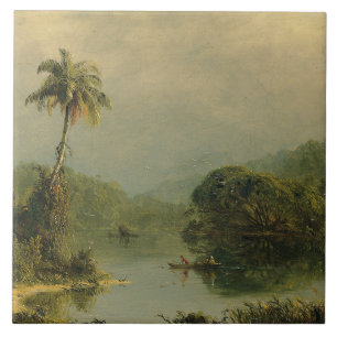 Paisagem tropical Igreja Frederic Edwin