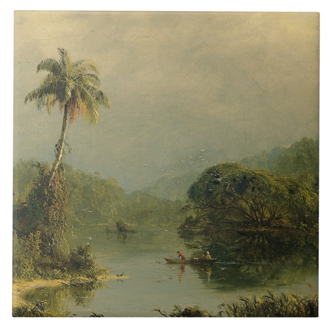 Paisagem tropical Igreja Frederic Edwin (Frente)