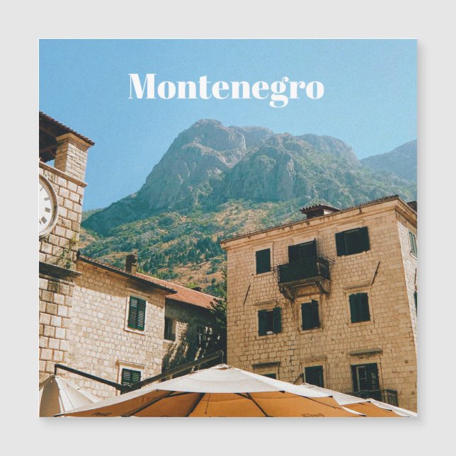 Paisagem urbana de Montenegro (Frente)