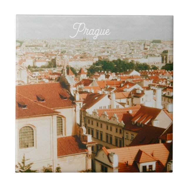 Paisagem urbana de Praga Souvenir (Frente)