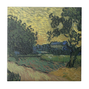 Paisagem Van Gogh em Twilight