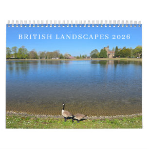 Paisagens Britânicas calendário 2026