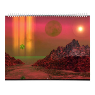 Paisagens Fantásticas de Calendário