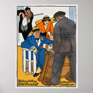 Países Baixos Vintage Advertising Poster Laren 19