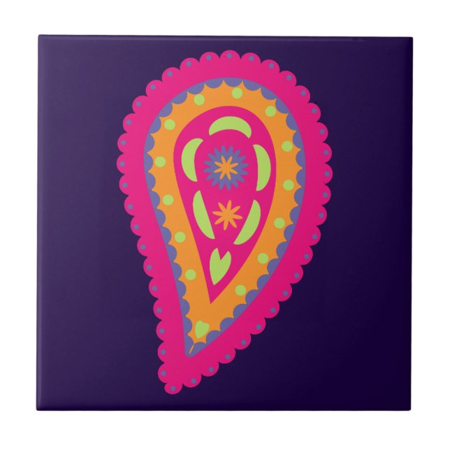 Paisley Colorido (Frente)