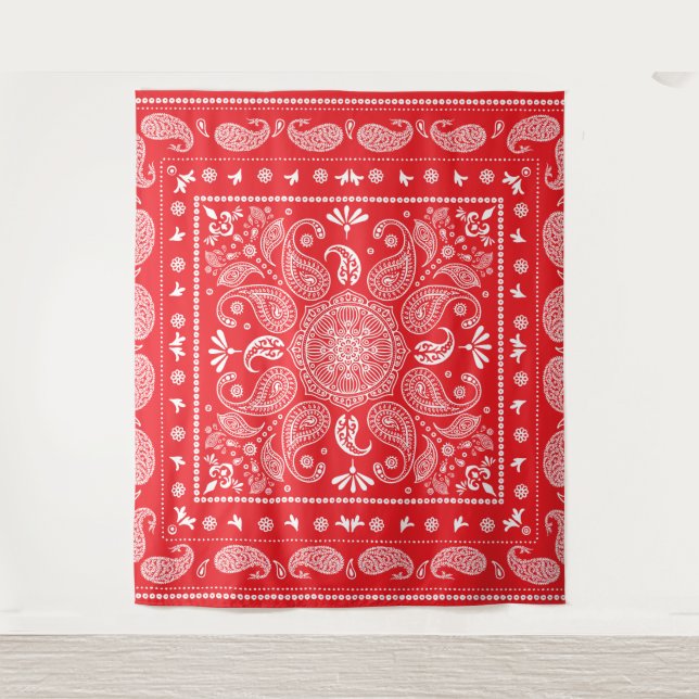 Paisley Design-1 Tapeçaria (Frente)