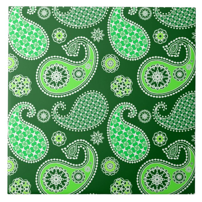 Paisley, Emerald e Jade Green (Frente)