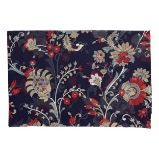 paisley indiano, fundo marinho, tradicional.