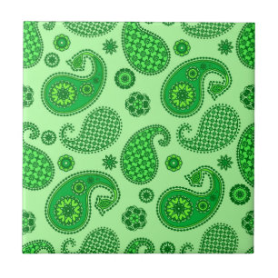 Paisley Pattern, Limão e Emerald Green
