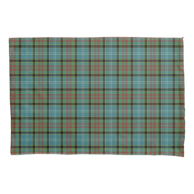 Paisley Scotland District Tartan Teal e Black Pl (Frente)