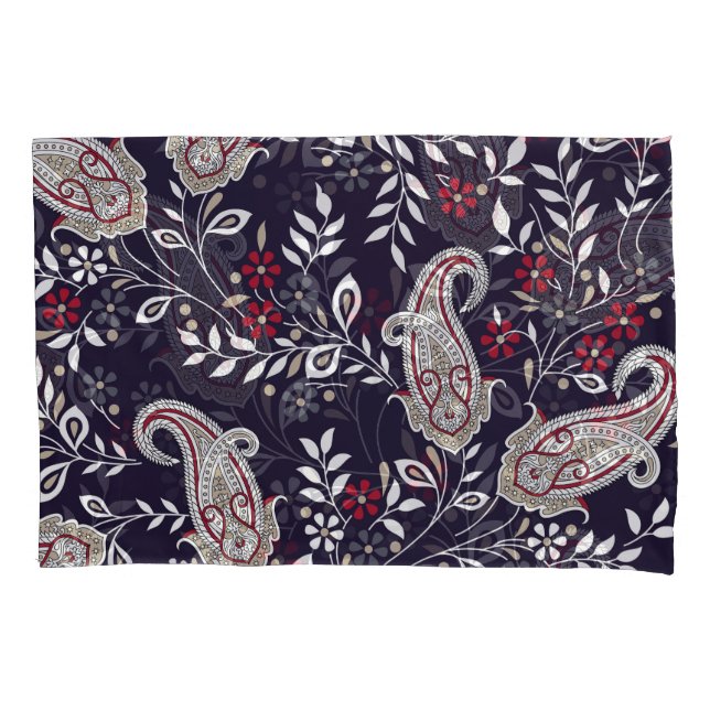 Paisley tradicional indiano, padrão perfeito. (Frente)