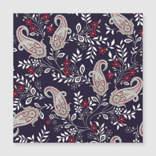 Paisley tradicional indiano, padrão perfeito.