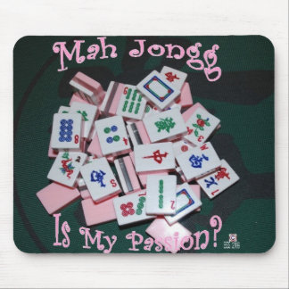 paixão do jongg do mah - mousepad