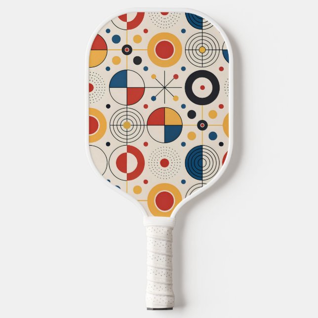 Pala de pickleball diseño geométrico (Front)