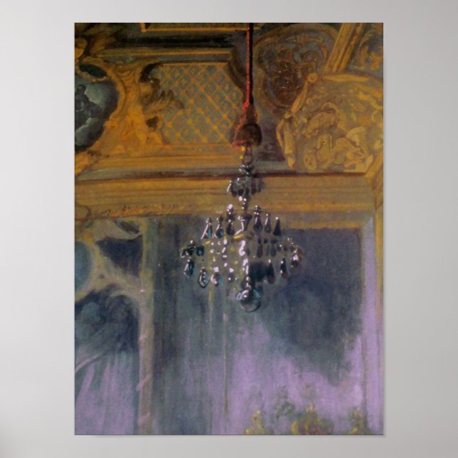 Palace Chandelier ~ Impressão Romântico Diversão F (Frente)