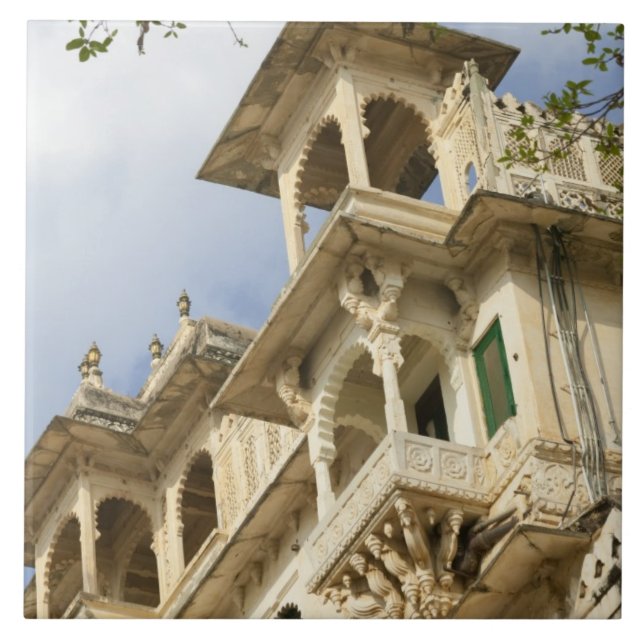 Palácio da Cidade, Udaipur, Rajasthan, Índia (Frente)