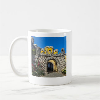 Palácio da Pena) em Sintra, Portugal. Xícara