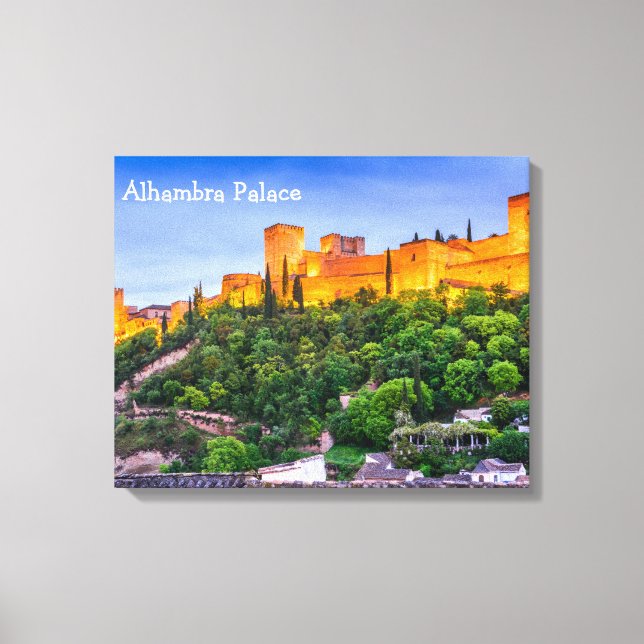 Palácio de canvas Alhambra (Frente)