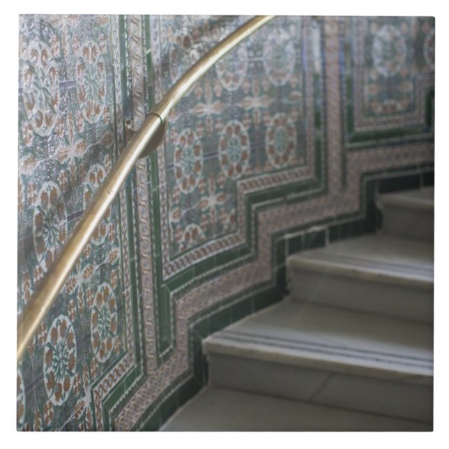 Palacio de Comunicações, azulejos mouriscos (Frente)