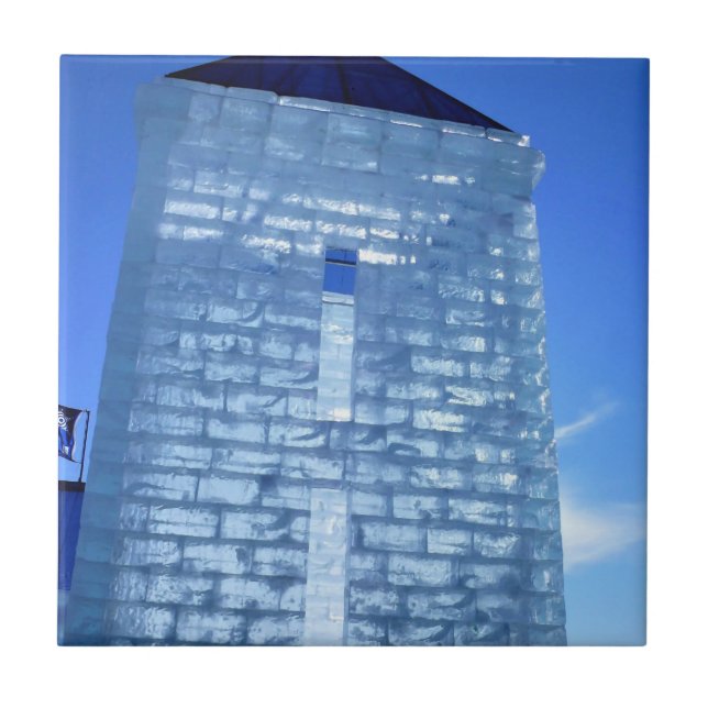 Palácio de Gelo no Carnaval de Quebec, Canadá (Frente)