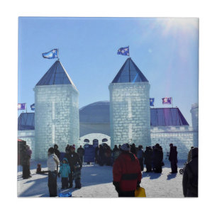 Palácio de Gelo no Carnaval de Quebec, Canadá