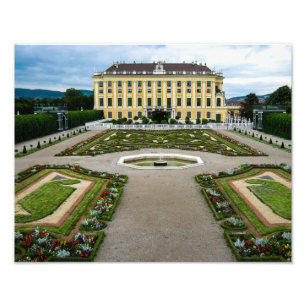 Palácio de Schonbrunn, Viena - impressão da foto