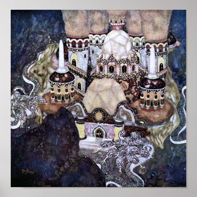 Palácio do Dragão Rei Impressão (Frente)