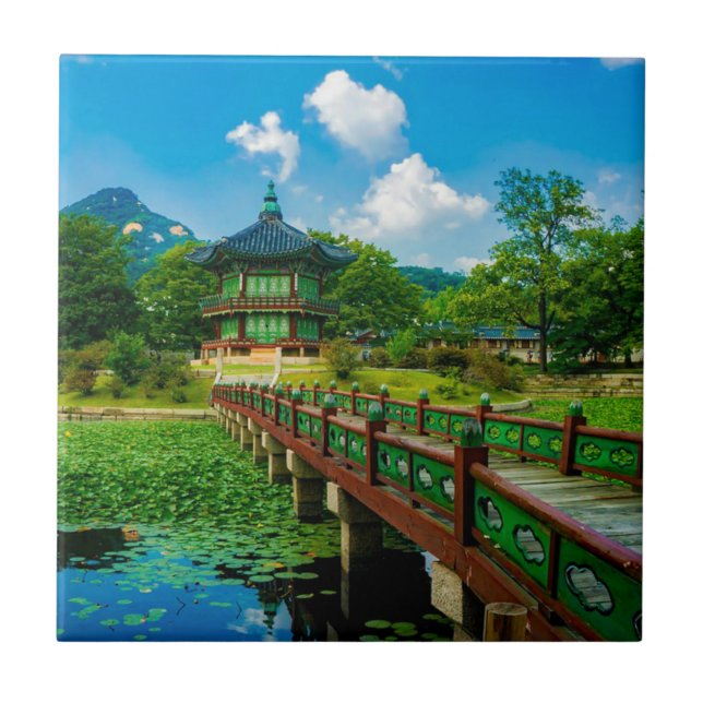 Palácio Gyeongbokgung, Coreia do Sul (Frente)