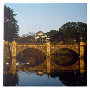 Palácio Imperial, Ponte Nijubashi, Tóquio, Japão
