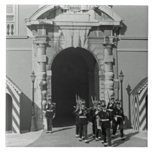 Palácio principesco do Principado de Mônaco vintag