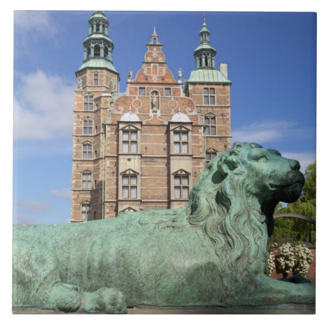 Palácio Rosenborg, Copenhague, Dinamarca (Frente)
