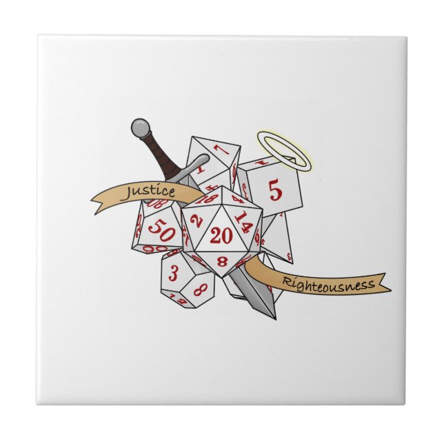 Paladin Dice Design (Frente)