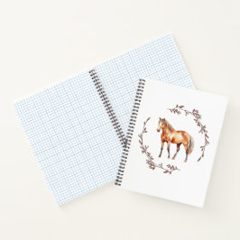 Palamino Horse Notebook