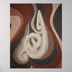 Palavra árabe (Alá) Deus num Impressão de acabamen