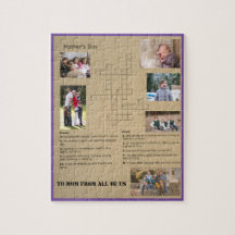 Palavra Cruzada Personalizável - Quebra-cabeça de