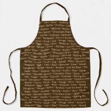 Palavras Baking Apron
